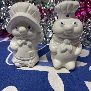 Pillsbury Doughboy w/ Poppie Salt & Pepper Shakers